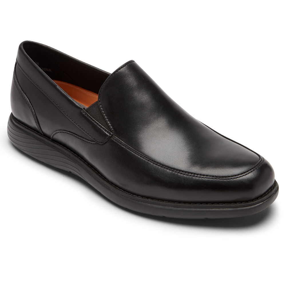 Mocassins Rockport Homem Pretas - Garett Venetian - 21867CJNS